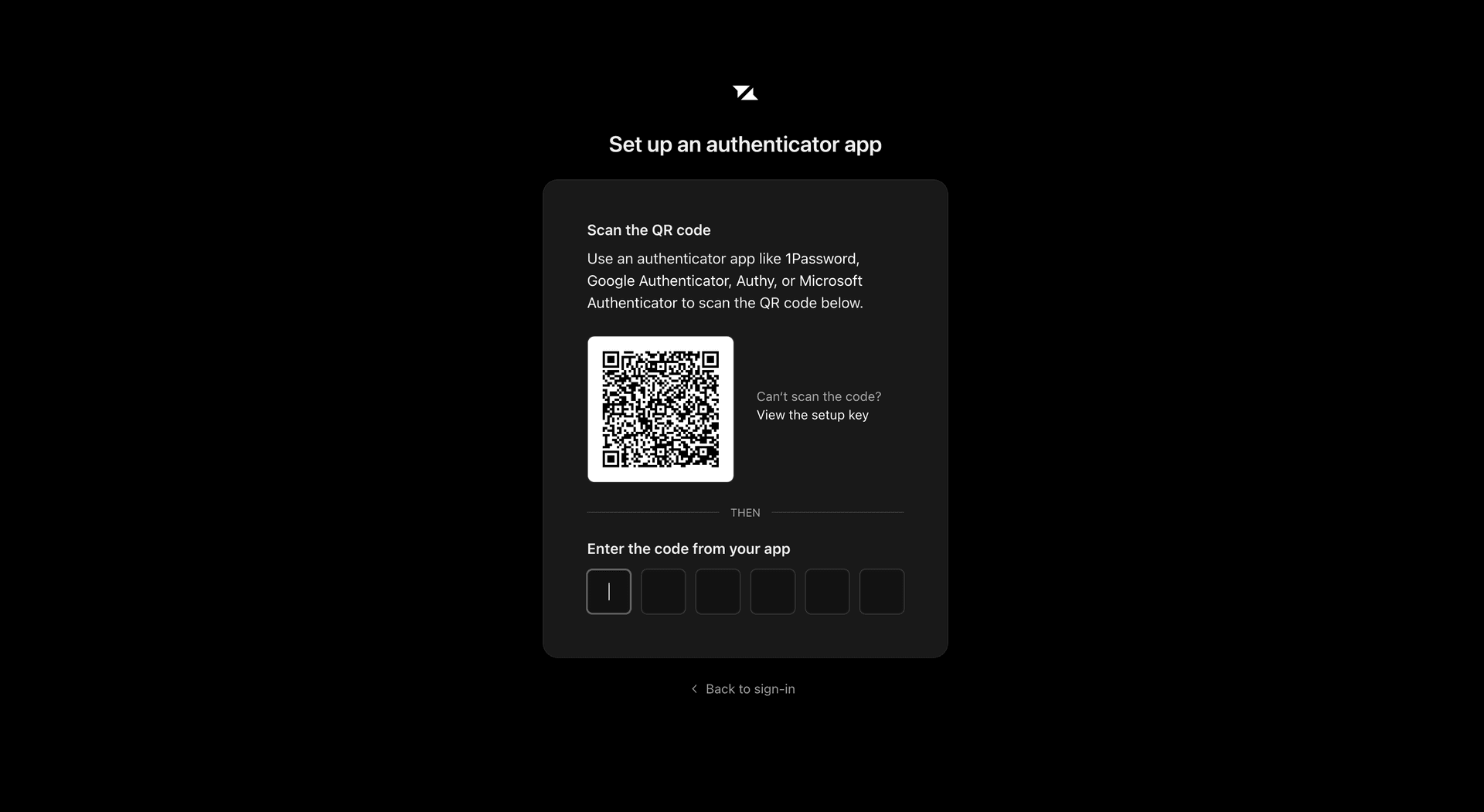 Liveblocks team setup MFA