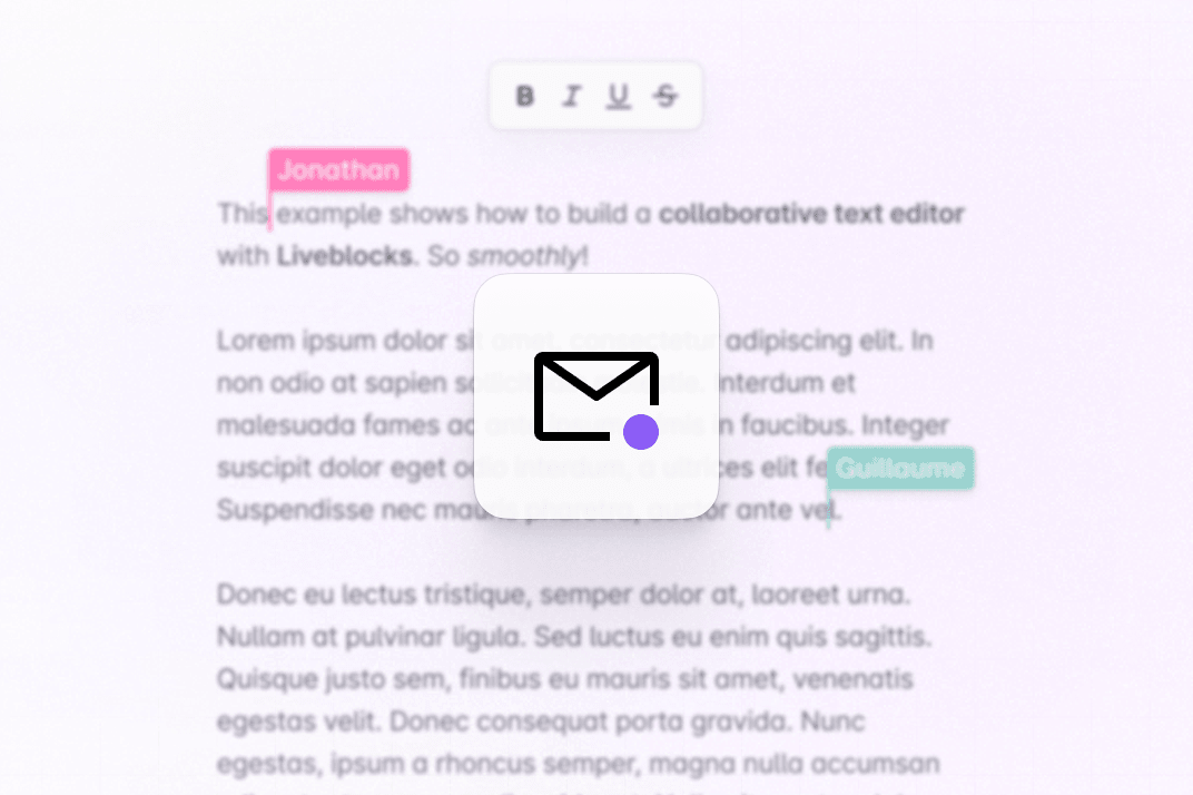 Image of Text Editor Emails