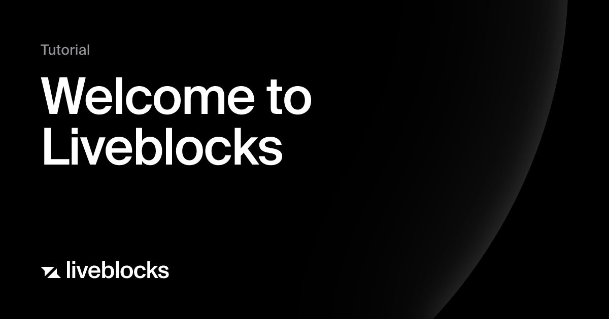 Welcome to Liveblocks | Liveblocks tutorial