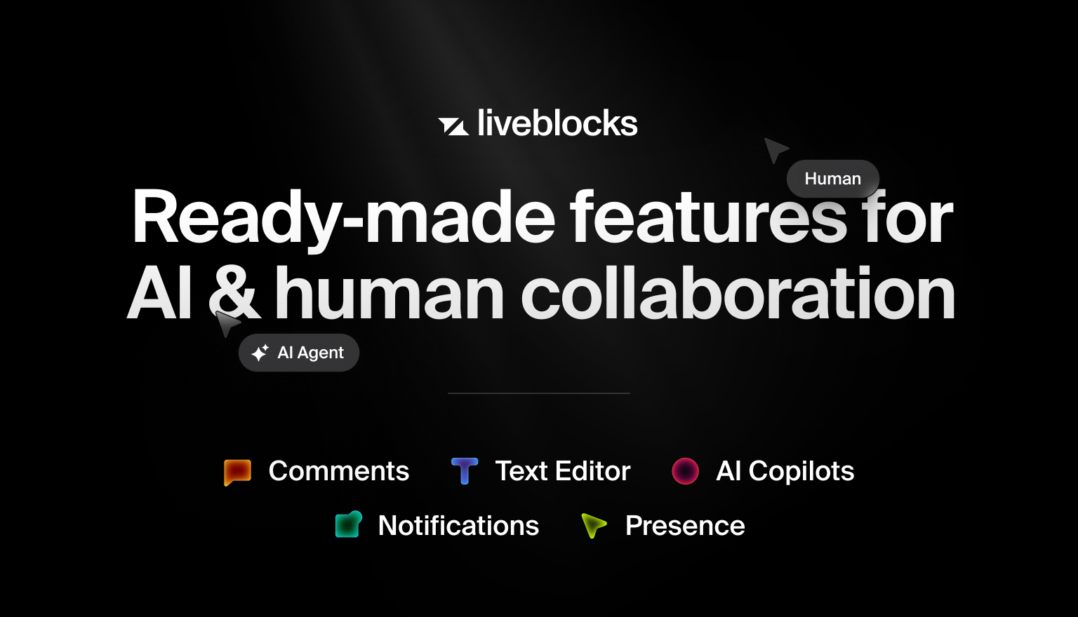 How Liveblocks works - Ready-made features