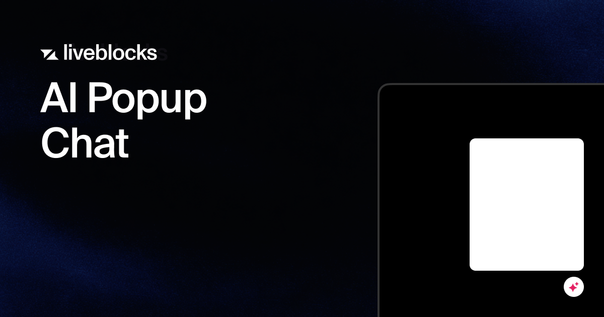 AI Popup Chat