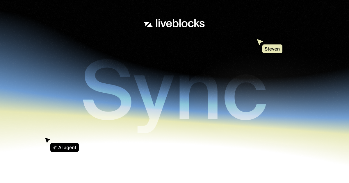Liveblocks — Add collaborative editing for humans and agents, without building infrastructure.