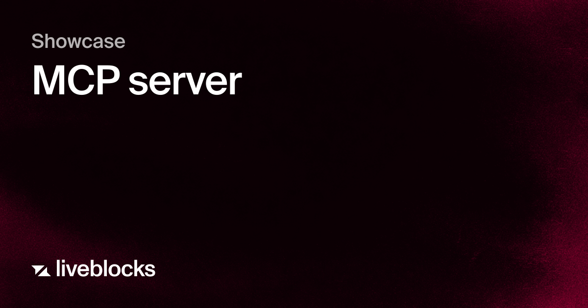 MCP server | Showcase
